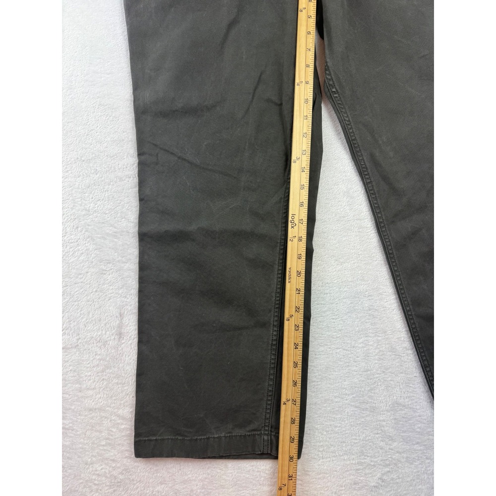 Carhartt Relaxed Fit Carpenter Pants Mens 40x30 Gray Canvas Work Utility - Picture 2 of 7